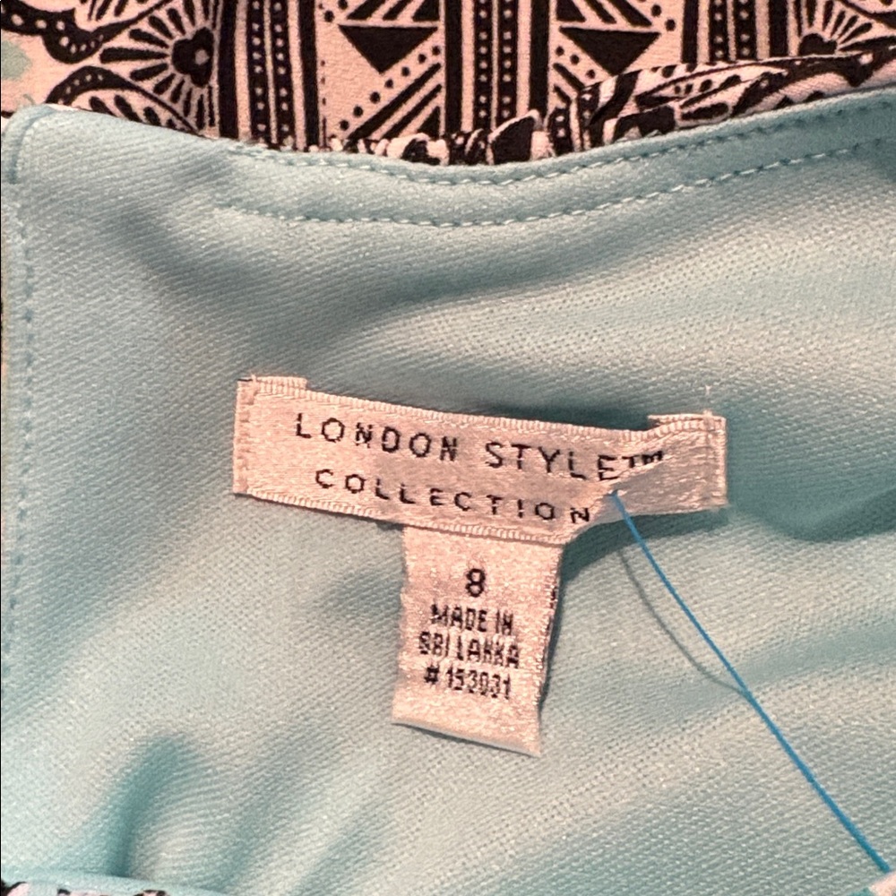 Never worn London style dress sz 8 maxi 635 - Picture 5 of 6